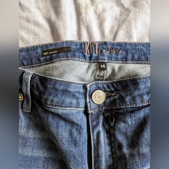 Kut From the Kloth Katy boyfriend jeans. New/never worn. Sz 14. - Picture 6 of 6